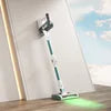 Wireless Green Light Dust Display Vacuum Cleaner, Foldable Suction Mop Integrated Roller Brush