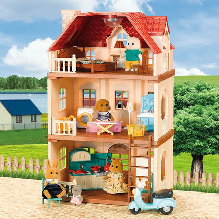 Simulation Kitchen Forest Family Small House Double Three Toy