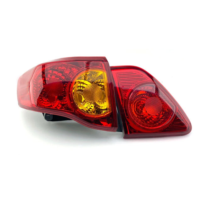 For Toyota Corolla 2008 2009 2010 Taillight housing  Car Rear Brake Lamp Outer Side Tail Light Without bulb 8155002460
