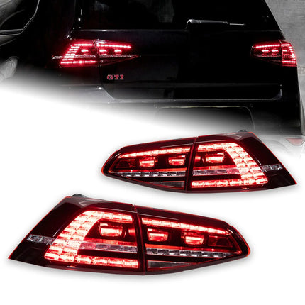 Car Light for VW Golf 7 LED Tail Light 2013-2017 Golf 7 Rear Fog Brake Turn Signal Automotive  Accessories