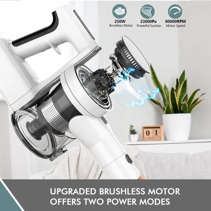 Portable Rechargeable Wireless Mop Floor Care Wet and Dry Handheld Electric Stick Vacuum Cleaner