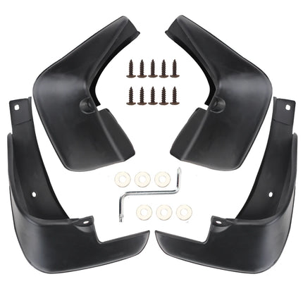 4Pcs Set Car Mudguards For Toyota Corolla Altis 2004-2018 Front Rear Fender Mud Flaps Splash Guards PVC Automotive Accessories