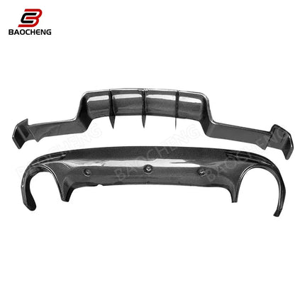 For Volkswagen 08-14 Scirocco R MK3 Factory Price Body Parts High Quality Karztec Style Carbon Fiber Rear Lip Rear Diffuser