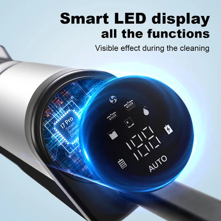 Floors Cleaner Liectroux I7Pro Lightweight Wet Dry Vacuum Cleaners for Multi-Surface Cleaning,Smart