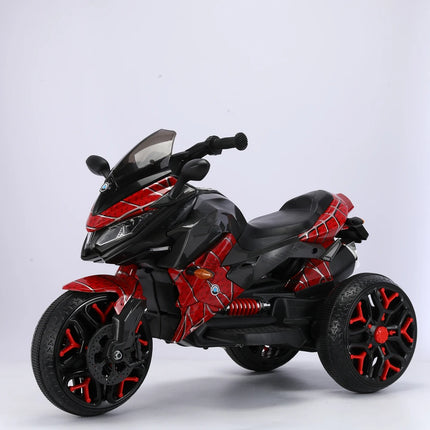 12 V Kids Scooter/ Electric Ride on Scooter for Boys Girls with Training Wheels/manual Throttle/ Drive by
