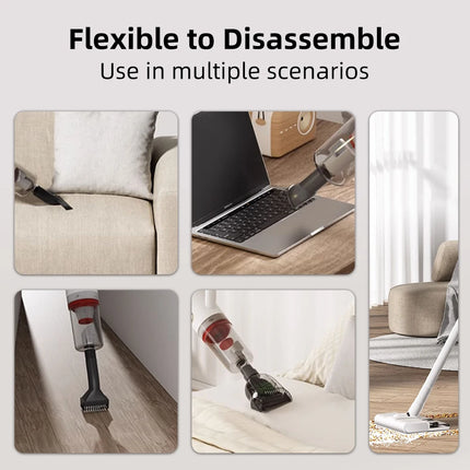 Electric Handheld Wet & Dry Mop Vertical Push-Rod Stick Corded Vacuum Cleaners