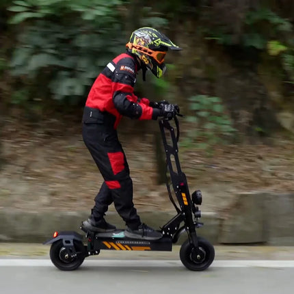 13Inch 60V 8000W Dual Brushless Motors IP54 Waterproof Foldable Electric Scooter