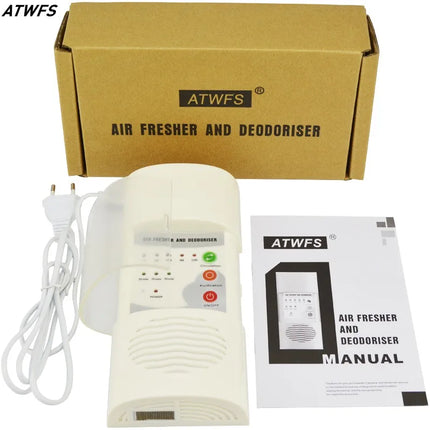 ATWFS Air Ozonizer Air Purifier Home Deodorizer Ozone Ionizer Generator Sterilization Germicidal Filter Disinfection Clean Room