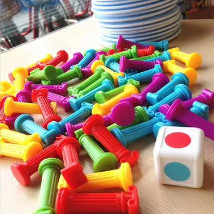 Toy - Multiplayer Desktop Game Pisa Tower Fun Parent-child Interactive Toy for Ages 3 and Up