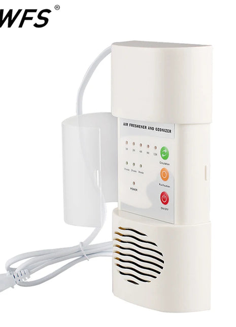 ATWFS Air Ozonizer Air Purifier Home Deodorizer Ozone Ionizer Generator Sterilization Germicidal Filter Disinfection Clean Room