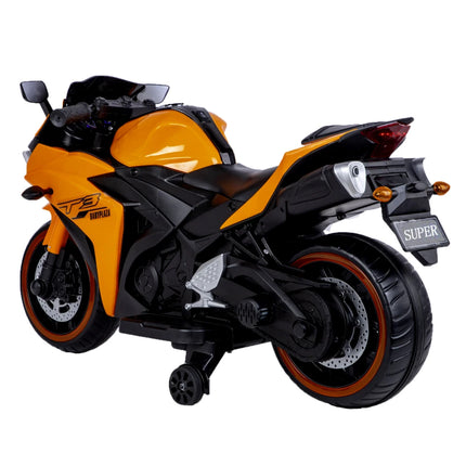 Electric Scooter/ 12 V Toys Kids Electric Scooter Boys Girls with Training Wheels/manual Throttle