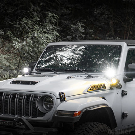 OMU Offroad Car Vehicle Spotlight Car Led Work Lights for Jeep Wrangler JK Car Light Accessories