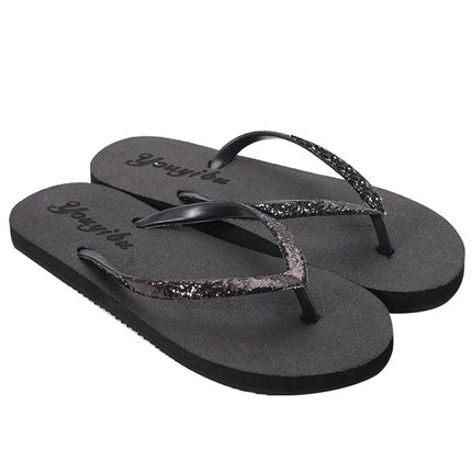 EOFK Women Slippers Beach Summer Flip Flops Fashion Designer Ladies Purple Home Female Slides