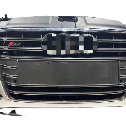 Carbon ABS Bodykit for Audi A7 RS7 S7 Front Bumper Assembly Plastic Front Face 11-17 Model A7 Car Parts