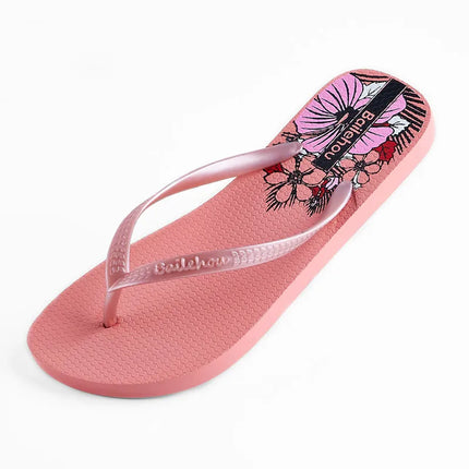 EOFK Women Slippers Beach Summer Flip Flops Fashion Designer Ladies Purple Home Female Slides
