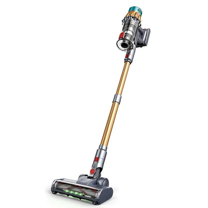 High-Speed Hand Held Ultra Fine Air Filter Wet/Dry Vacuum Cleaner with OLED Display for Cars