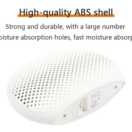 Mini Electric Dehumidifier Air Purifier Renewable Recycling Moisture Absorbent Practical Air Dryer For Cupboard Wardrobe 250ml