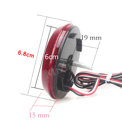 Tail Rear Bumper Reflector Light Brake Lamp For Toyota Corolla 2007 2008 2009 2010 For Nissan Qashqai/Trail Accessories Auto