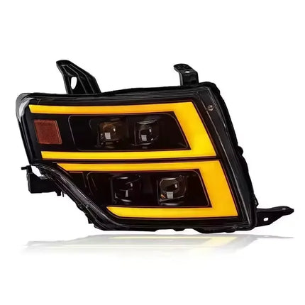 SJC Car Parts Headlights for Mitsubishi Pajero V97 V93 Front Lights Daytime Running LED Lamps Hot Selling Car