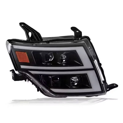 SJC Car Parts Headlights for Mitsubishi Pajero V97 V93 Front Lights Daytime Running LED Lamps Hot Selling Car
