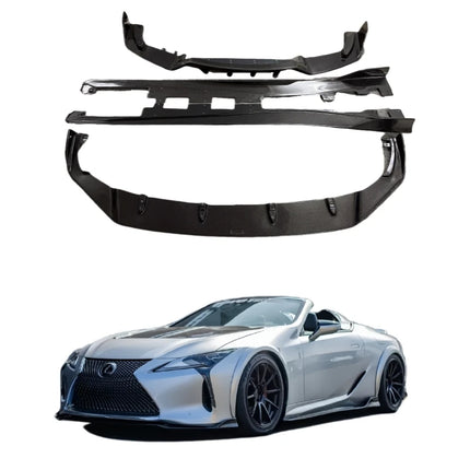Car Parts Carbon Fiber Body Kit Side Skirts Front Lip Rear Diffuser for LEXUS LC500 LC500H