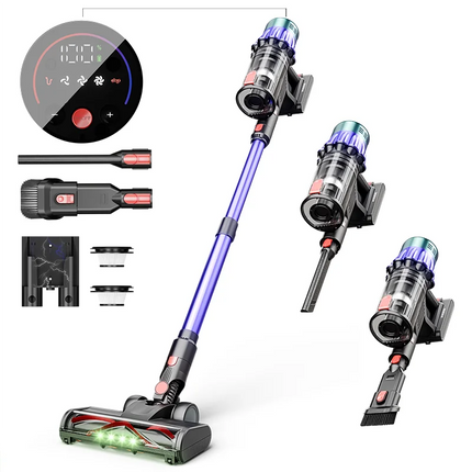 Hot Selling 550W Powerful Cordless Vacuum Cleaner  Strong Suction  Portable Lightweight
