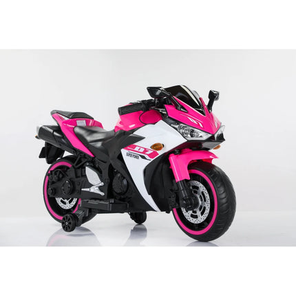 12 V Kids Toys Scooter/Kids Electric Car for Boys Girls with Training Wheels/manual Throttle/ Drive by