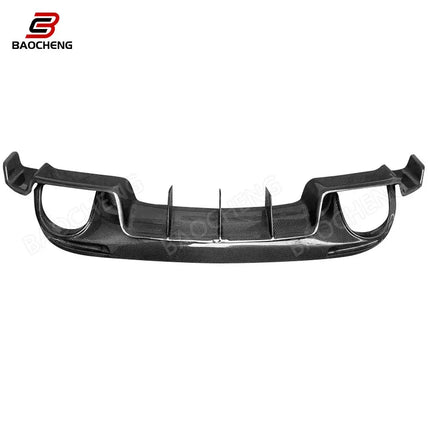 For Volkswagen 08-14 Scirocco R MK3 Factory Price Body Parts High Quality Karztec Style Carbon Fiber Rear Lip Rear Diffuser