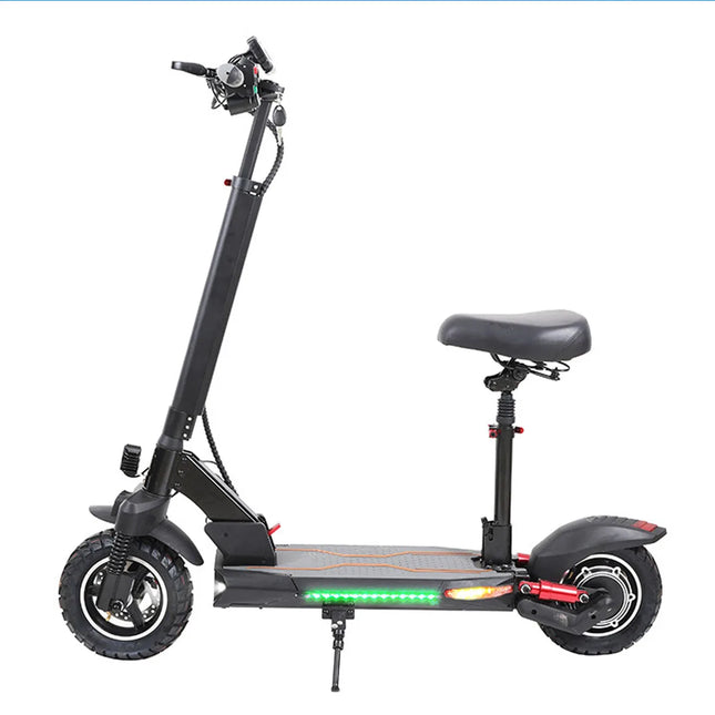 EMANBA 36v 10 Inch Off-Road Foldable Electric Scooter 2-Wheel 10Ah