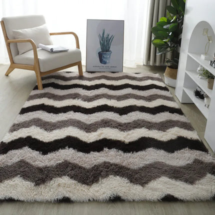 Modern Living Room Large Carpet Long Hair Children's room Carpets  Bedroom Furry Decoration Rug