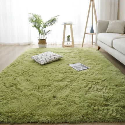 Grey Living Room Large Carpet Hall Coffee Table Floor Mat 160x230 Children's room Bedroom Long Hair
