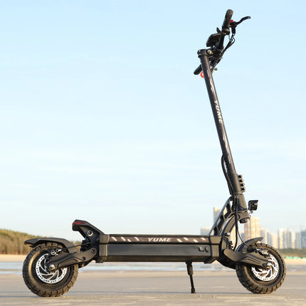 FLightweight Adults' Two-Wheel Off-Road Electric Motor Scooter 60V 250W Power