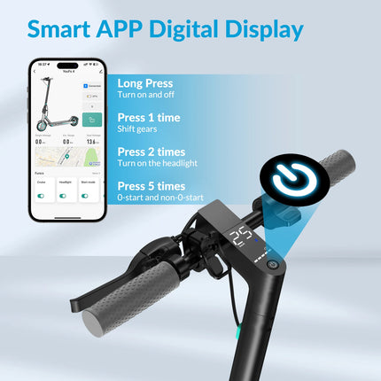 Folding Electric Scooter Ook Tek V8 Scooter 36V 10.5Ah 8.5 Inch Honey Comb Wheels E Scooter for Adult Easy to Carry Best Selling