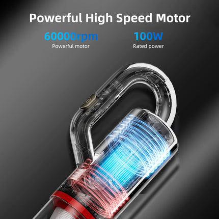 Electric Handheld Wet & Dry Mop Vertical Push-Rod Stick Corded Vacuum Cleaners