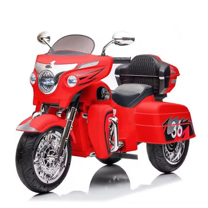 Kids Electric Scooter 12V for Kids Scooter for Kids with Key Start/ 3 Wheels Headlight/ Storage Box