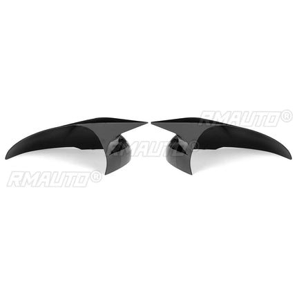 For KIA K5 Optima 2020 2021 2022 Body Side Door Rearview Mirror Cover Sticker Trim ABS Carbon Fiber