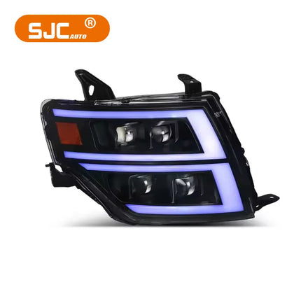 SJC Car Parts Headlights for Mitsubishi Pajero V97 V93 Front Lights Daytime Running LED Lamps Hot Selling Car