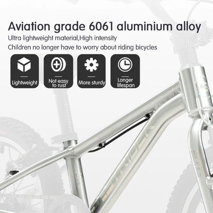New 16/20 Inch Single Speed Mountain Bicycle Children's Bike