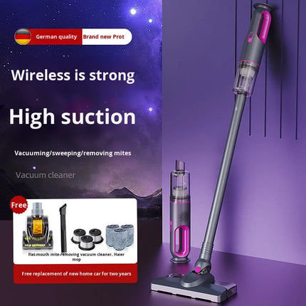 Vacuum Cleaner Strong Suction Handheld Stick Vacuums Small Cat Hair Sweeper Moisture-Absorbing