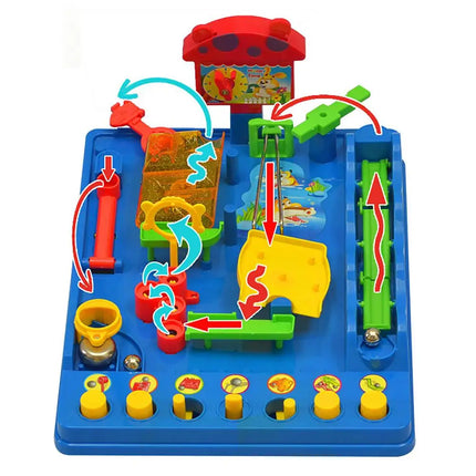 Screwball Scramble Games Spiral Ball Scramble Playsets 8 levels of fun Maze