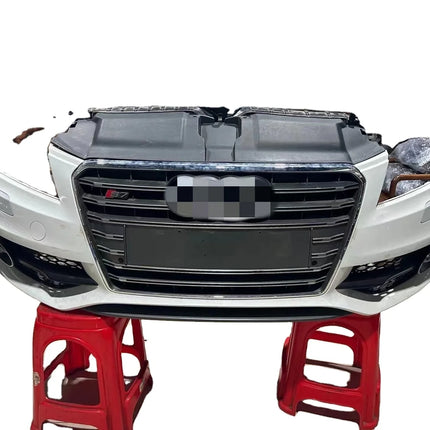 Carbon ABS Bodykit for Audi A7 RS7 S7 Front Bumper Assembly Plastic Front Face 11-17 Model A7 Car Parts
