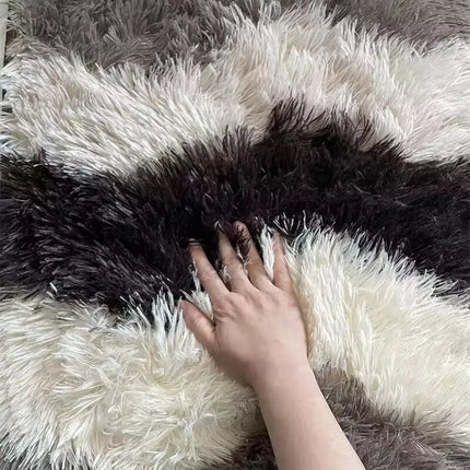 Modern Living Room Large Carpet Long Hair Children's room Carpets  Bedroom Furry Decoration Rug