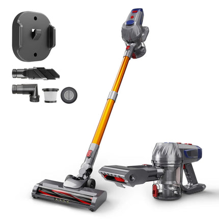 Electric Cyclone Stick Vacuum Cleaner Wireless Handheld Floor and Car Cleaner with Dry Function