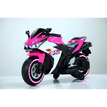 12 V Kids Toys Scooter/Kids Electric Car for Boys Girls with Training Wheels/manual Throttle/ Drive by