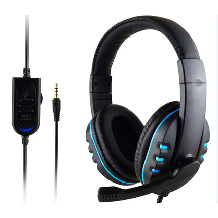 Headset Earphones Music For PS4 Play Station 4 Game PC Chat computer With Microphone