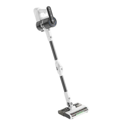 Wireless Green Light Dust Display Vacuum Cleaner, Foldable Suction Mop Integrated Roller Brush
