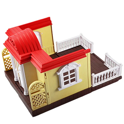 Simulation Children's Toys 1:12 Foresr Animal Family Villa Dollhouse Furniture