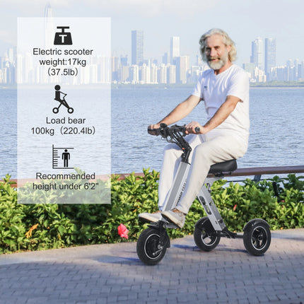 Tricycle Electric Foldable 3 Wheels Mobility Scooter for Adults, ES35 Lightweight with Removable Battery 10