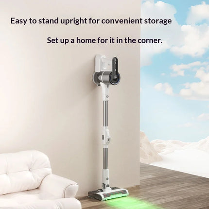 Cordless Vacuum Cleaner, 160W Motor, Adjustable Suction, LED Light, Lightweight
