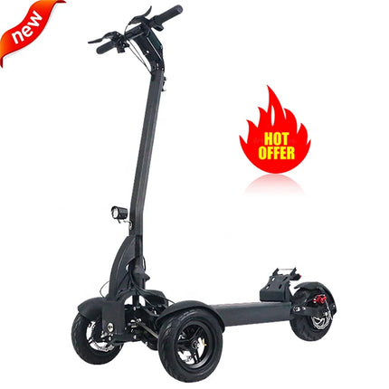 Scooters 3 Wheeler Sakura Electric Three Wheel Scooter with Pedal for Adults